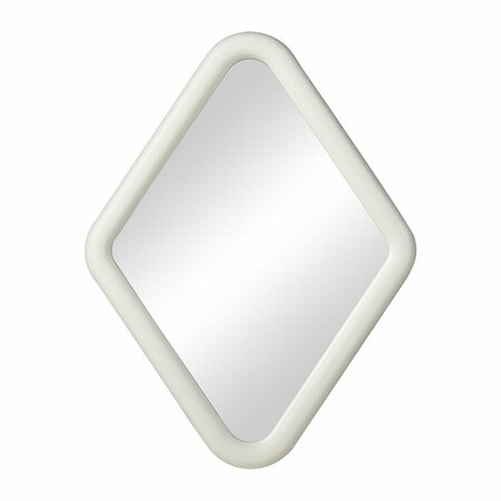 ELK SIGNATURE Diamond Wall Mirror - Whitewash H0036-10908